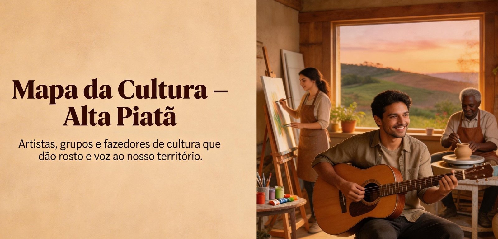 Mapa da Cultura Alta Piatã – artistas e cultura da região